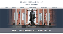 Desktop Screenshot of marylandcriminalattorneysblog.com